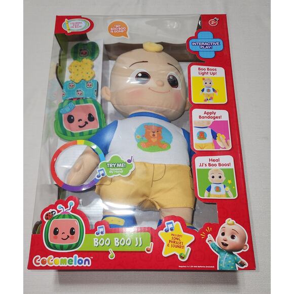 CoComelon Boo Boo Interactive Light-up 12'' Plush - Picture 1 of 7